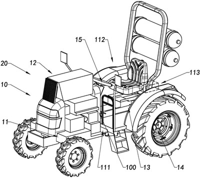混合动力拖拉机及其供能调整方法